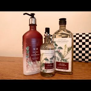 Bath and Body Works Aromatherapy Tea Tree Peppermint set